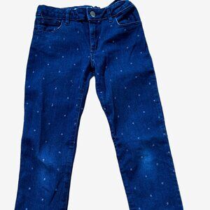 GAP KIDS GIRLS SKINNY BLUE JEANS SIZE 8